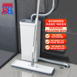 "Mopping artifact" Smart Mop Washing machine flat mop automatic clearingseamless pipeline disinfection tablets washing machine original wet and dry mop home