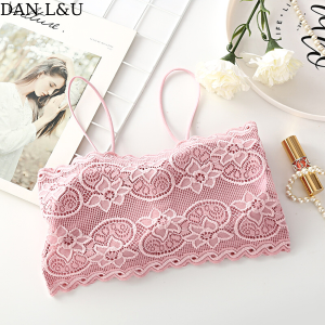 Áo Ngực Ren Hoa 2 Dây Quây Ngang Siêu Quyến Rũ DAN L&U 2027