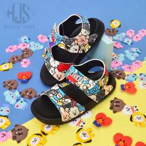 Sandal Anak Vincenz8 Sandal Gunung Anak Laki-Laki Motif BTS Sendal Anak Terbaru Lucu Sandal Balita Karakter BT21 Sandal Anak-Anak Lucu Kekinian Sendal Gunung Anak