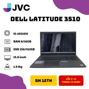 Laptop xách tay giá rẻ DELL LATITUDE 3510 I5-10130U RAM 8GB SSD 256GB