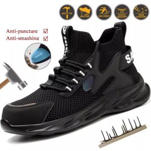 Sepatu Safety Sneakers Ringan JBS 712 Ujung Baja Anti Tusukan Paku