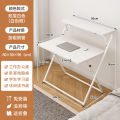 KEKEE/ Folding Double Layer Office Desk 2 Layer Multiple Use Adjustable Laptop Table Stand Portable Standing Bed Desk Foldable Meja Lipa可折叠书桌. 