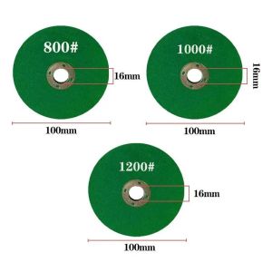 Kitchen Knife Grinding Disc Angle Grinder Wear-Resistantfine Grinding Wheel Grinding Drill Bit Polishing Artifact