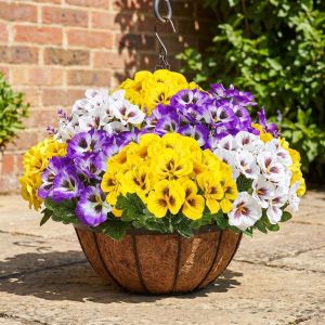 HUNIU Colorful Simulation Flowers Branch Home Decoration Lifelike Artificial Butterfly Orchid Room Decor 5 Head Fake Flowers Garden
