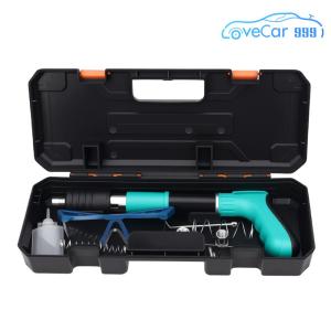 Concrete Nail Kit with 100pcs Nails Wall Anchor Wire Slotting Device Speed Adjustable Wall Machine Fastening Tool for Drywall Woodworking