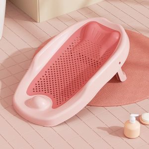 0~3 Years Anti Slip Baby bath tub / Newborn Adjustable Bath Net Seat Cushion / baby bath seat/baby bath chair/baby bath tub foldable / Baby bath tub嬰兒浴架
