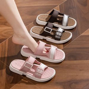 New High-value Home Slippers Student Dormitory Office Fairy Non-slip Fashion Korean Version of Sandals Womens Summer