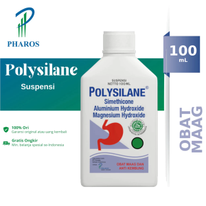 Polysilane 100 mL Suspensi - Redakan Maag dan Kembung