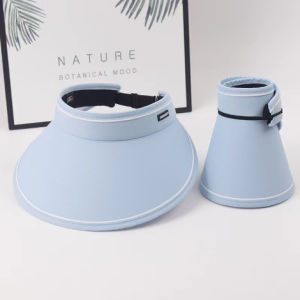 Gratis Semua - Topi Visor Pantai Outdoor Pelindung Panas / Topi Musim Panas / Topi Knit Visor Fashion Lipat Besar Wanita Import