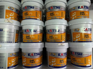 (HỘP 1KG) SƠN NHŨ VÀNG 24K ĐẶC BIỆT HỆ NƯỚC BÓNG NGOẠI THẤT