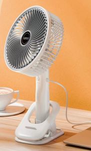 Cute Mini Fan Charging Electric Fan Multi functional Handheld Mini Fan USB Portable USB Clip 【 COD 】