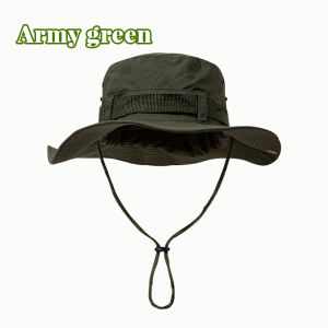 Camping Hat Cap Topi Cowboy Hat Hiking Bucket Hat Jungle Cap Hat Boonie Hat Fishing Hat Fisherman Hat Forest Men Women 渔夫帽