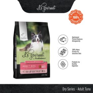 [NEW] LeGourmet Adult Dog with Tuna Hydrolysate Dry Kibble 1.5kg