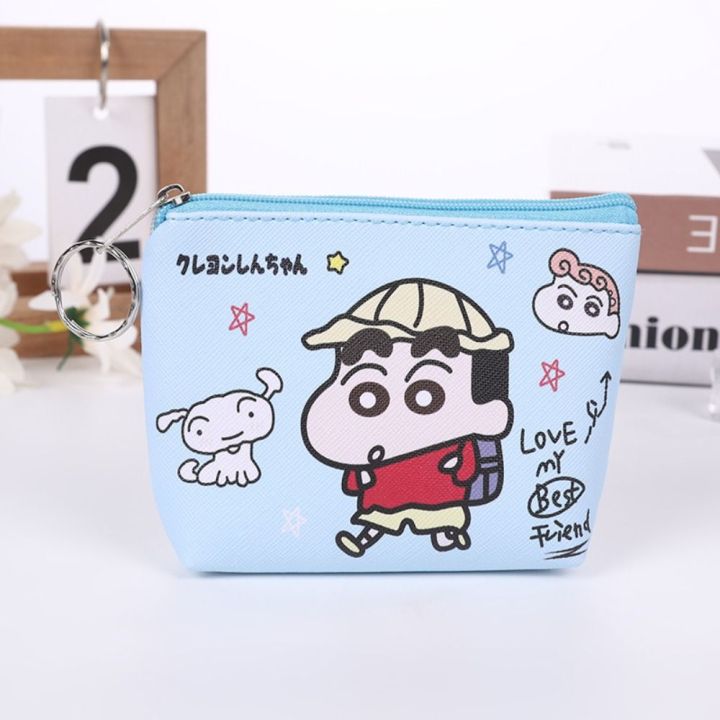 P.E.84 Dễ thương Ví đựng tiền xu Shin-Chan bút chì màu Hoạt hình Du ...