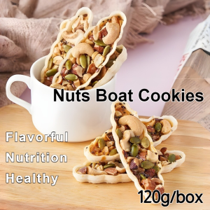 Astragalus Codonopsis Eight Treasures Nut Tart Traditional Chinese Herbal Healthy Snack Gluten Free Natural Ingredients Energy Boosting Gift Box