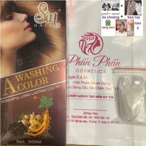 Dầu gội phủ bạc SIN HAIR chính hãng Nhật Bản 500ml phấn phấn cosmetic