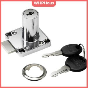 WHPHous Drawer Locks with 2 Keys Cabinet Lock Rolled Steel Furniture Hardware Cam Locks