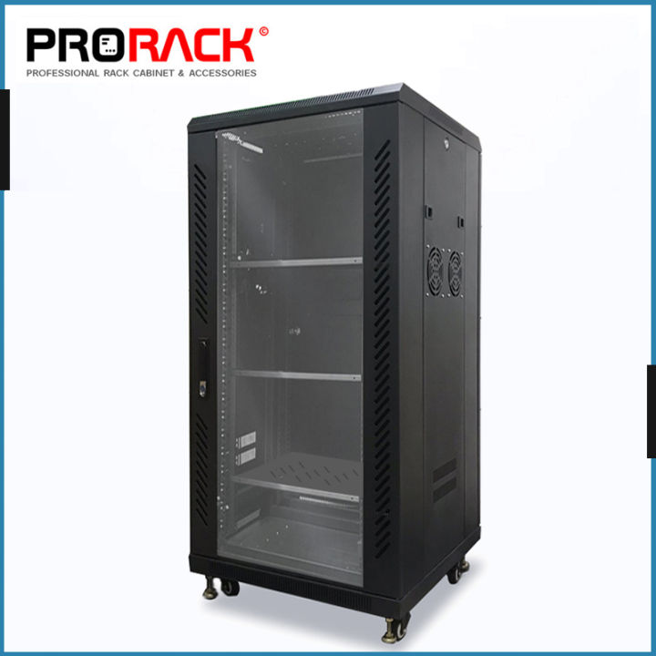 PRORACK 27U (600x800mm or 600x1000mm) Server Data Rack Cabinet for ...