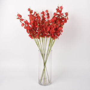 Bunga Anggrek Latex Premium Orchid Flower Hiasan Dekorasi Palsu Artificial Daun Plastik Buatan BG30
