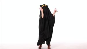 Halloween Ghost Pumpkin Black Cat Cosplay Costume Cute Long Robe Outfit for Halloween Party Role Play Dress Up Adults Boys Girls2026