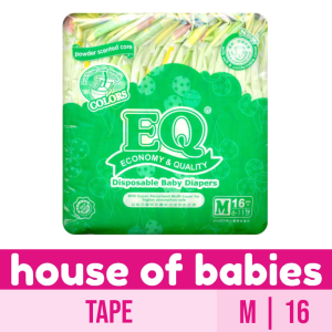 EQ Colors Budget Pack Medium 16 - Tape Baby Diapers