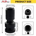 JLD 1/2" Adapter Impact Wrench Hex Socket Head Adapter Drive Socket Adapter Telescopic Impact Wrench Socket Hex Shank Spanner Konverter. 