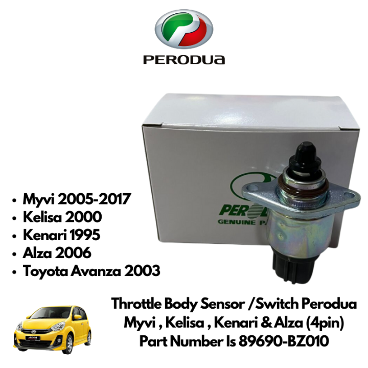 Perodua Myvi , Kelisa , Kenari & Alza Throttle Body Switch/ Sensor Lazada