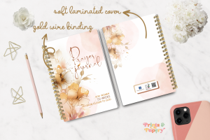 Earth Tone Prayer Journal for Women- 52 Weeks to Grow Closer to God