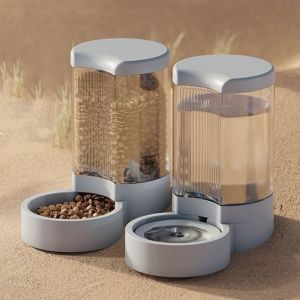 【Clitomk】ชามให้อาหารและน้ำอัตโนมัติ ความจุ 4ลิตร เครื่องให้อาหาร ที่ให้น้ำ ที่ให้อาหาร