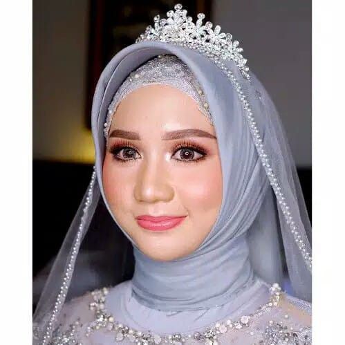 Slayer pengantin veil pengantin selendang pengantin hijab pengantin kerudung pengantin slayer pengantin tabur