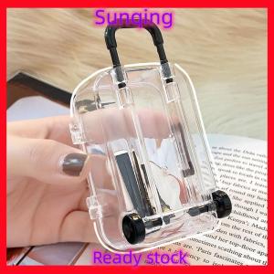 SQ Stationery [Flash Sale] Đồ trang sức trong suốt hộp sáng tạo mini thân cây đồ trang sức tổ chức đơn giản Bông tai kẹp tóc hộp lưu trữ máy tính để bàn tổ chức hộp