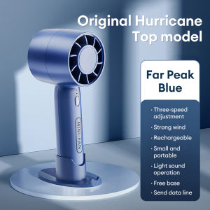 Hi-Q Home Portable Mini Fan USB Rechargeable Turbo Fan Adjustable Cooling Fan Handheld fan#XFS