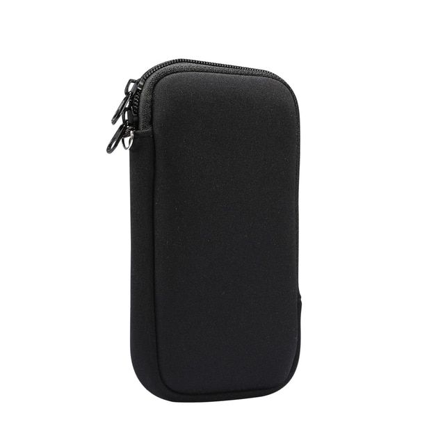 Universal Neoprene Zipper Phone Bag Pouch For iPhone 12 13 14 11