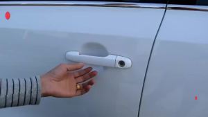 For KIA stonic 4pcs Car Door Handle Bowl cover 2020 2021 2022 2023 ABS Chrome Cover Cup Cavity Trim