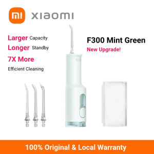 Xiaomi Mijia F300 Portable Oral Irrigator IPX7 Dental Water Jet Floss 4 Modes High Frequency Pulse Tooth Cleaner 小米冲牙器