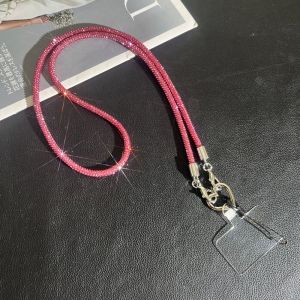 ANANAA Pha Lê Dây đeo điện thoại cương giả Sáng Lấp Lánh lấp lánh Dây Xích Ốp lưng điện thoại Thời trang Dây treo Phụ kiện điện thoại
