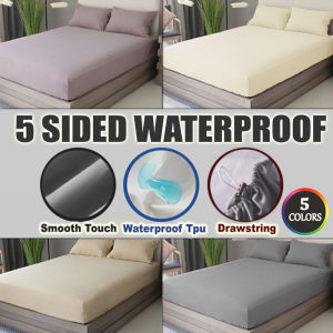 Fitted Waterproof Mattress Protector Adjustable Fitted Bedsheet Waterproof mattress cover Fitted Bed cover