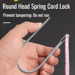 Clothes threading rope multifunctional aid elastic leather band bendable spring rope tool set