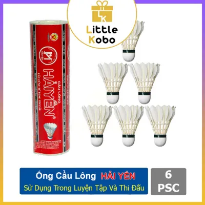 [Hải Yến] Ống Cầu Lông Hải Yến Xuất Khẩu 12 Trái Chính Hãng Chất Lượng Cao 6 12 Trái Cầu Lông Dùng Tập Luyện Thi Đấu Phụ Kiện Thể Thao