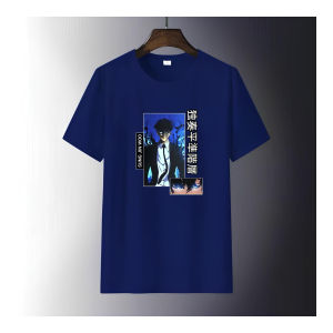 Baju Kaos Dewasa Anime Manhwa Solo Leveling Sung Jin Woo