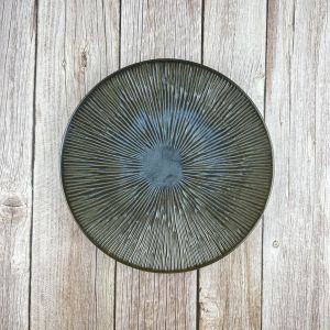 งานศิลาดลขูดลาย  จานเซรามิค ชามเซรามิค สีเทา มี 5 แบบ จานพาสต้า 9 นิ้ว/11 นิ้ว จาน 10.7 นิ้ว ชาม 6.75x2.1 นิ้ว  และ ชาม 11x2.3 นิ้ว