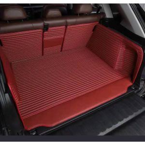 Car trunk mat Straight design boot tray cargo mat custom fit rear mat leather waterproof mat(please note the brand\model \years\photo)