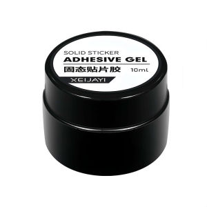 10ml Easy Stick Solid Nail Patch Gel Gummy Adhesive Bond UV Glue No-Flowing UV Stick Tips Clear Solid Nail Art UV Gel Nails Reusable and Removable Nails Soak Off Super Strong Nails Glue Gel For Acrylic Easy Stick Solid Nail Patch Gel Gummy Adhesive