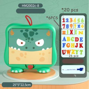 Kids Magnetic 3D Puzzles Toys DIY Drawing Board Dinosaur Monster Scenes Emotion Change Game Learning Spelling Educational Toys