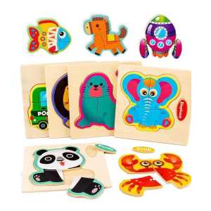 Mainan Puzzle Kayu Anak 3D Mainan Edukasi Puzzel Kayu Jigsaw Edukatif Lucu Murah Wooden Toys