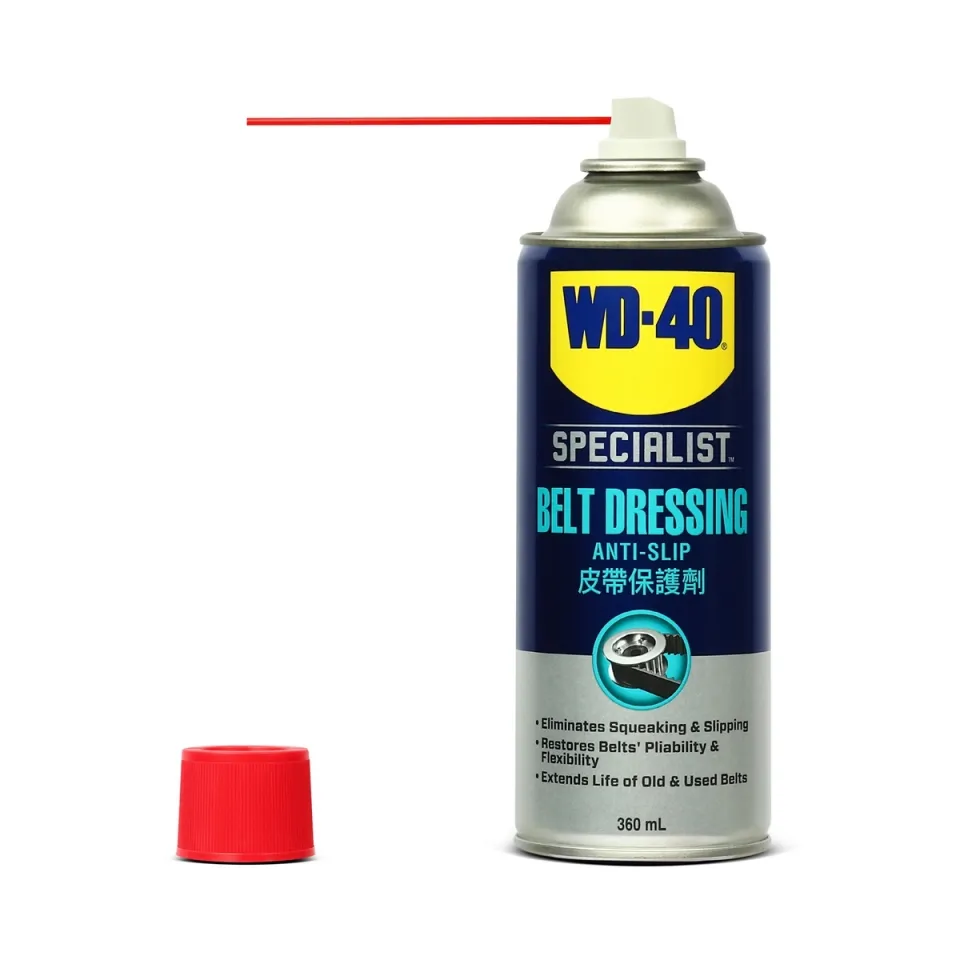 Specialist Belt Automotive Belt Dressing CRC Belt Conditioner Oz, Prevents Slippage And Squeaks, Use Every 3,000 Miles Specialist Belt Automotive Belt Dressing CRC Belt Conditioner Oz, Prevents Slippage And Squeaks, Use Every 3,000 Miles