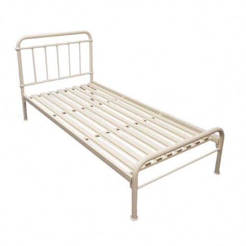 Alfred White Single Metal Bed (Heavy Duty) Max Laden 200kg Lazada