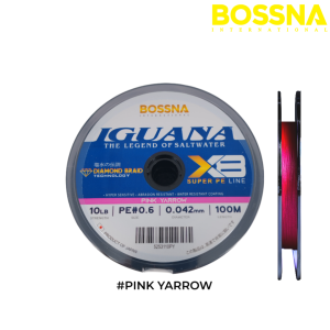BOSSNA - IGUANA SUPER X8 PE DIAMOND BRAID 600M - BRAIDED LINE