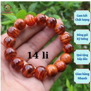 Vòng tay gỗ huyết rồng vòng tay gỗ huyết long vòng tay phong thủy mang lại may mắn tài lộc bình an cho người đeo