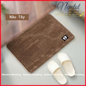 🔖CHỤP THẬT🔖 Thảm Lau Chân Lông Cừu Mềm Mịn Siêu Thấm Hút Chống Trượt Hàng Nhập Khẩu lᴏại 1 _ Nemtot Bedding